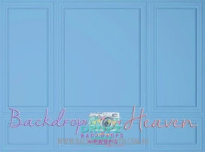 Backdrop - Blue Wall Panel