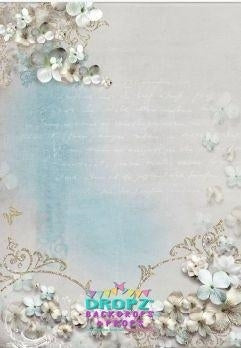 Backdrop - Bluebelle Floral Portrait