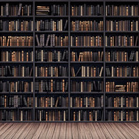 Backdrop - Bookshelves Library Room