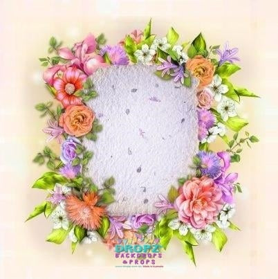 Backdrop - Brianna Floral Wreath