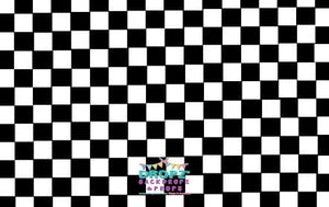 Backdrop - Checkered Floor