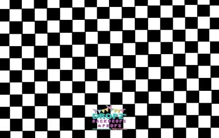 Backdrop - Checkered Floor