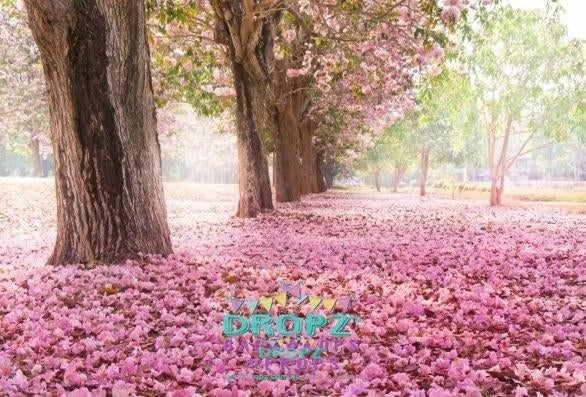 Backdrop - Cherry Blossom Trees