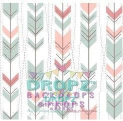 Backdrop - Chevron Arrows Tribal