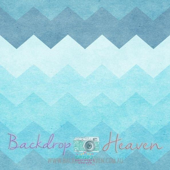 Backdrop - Chevron Ocean