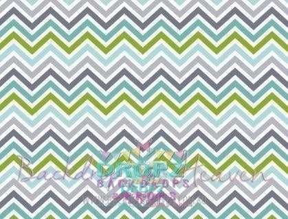 Backdrop - Chevron Retro Boy