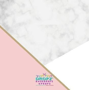 Backdrop - Chic Pink Marble Backdrop