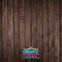 Backdrop - Chocolate Wooden Floorboards