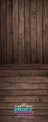 Backdrop - Chocolate Wooden Planks Combo