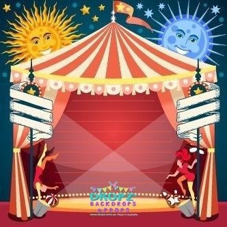 Backdrop - Circus Stage