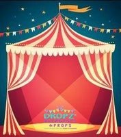 Backdrop - Circus Tent
