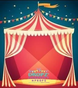Backdrop - Circus Tent