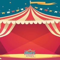 Backdrop - Circus Tent