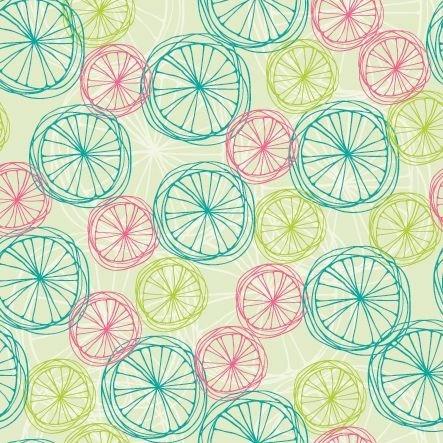 Backdrop - Citrus Fruit Pinwheels