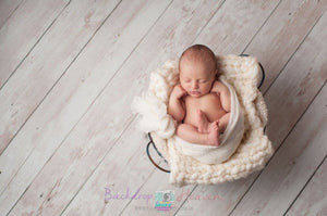 Backdrop - Cocoa Butter Wooden Floor Backdrop