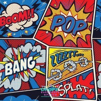 Backdrop - Comic Quotes Backdrop