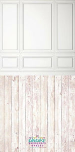 Backdrop - Cream Panels & Cocoa Butter All In One