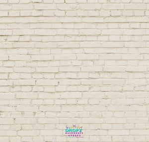 Backdrop - Creamy Brick Wall