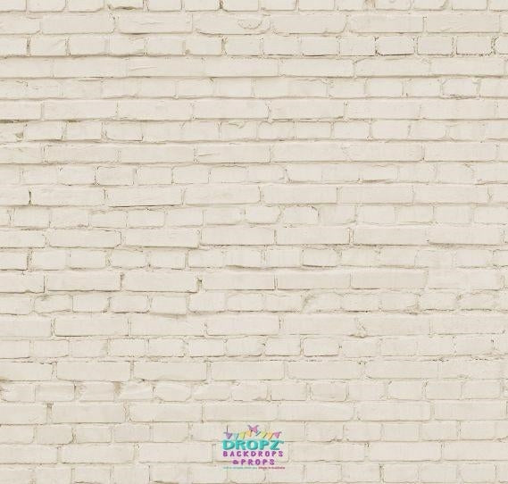 Backdrop - Creamy Brick Wall