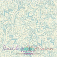 Backdrop - Creamy Paisley
