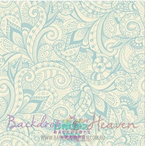 Backdrop - Creamy Paisley