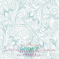 Backdrop - Creamy Paisley
