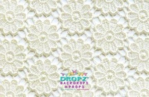 Backdrop - Crochet Lace Doily - Choose A Color