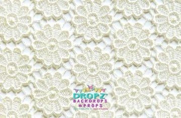 Backdrop - Crochet Lace Doily - Choose A Color