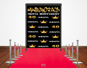 Backdrop - Custom Birthday Backdrop