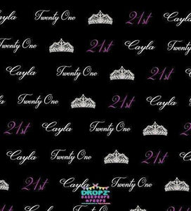 Backdrop - Custom Birthday Backdrop