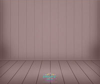 Backdrop - Custom Made In Your Color Choice - Wooden Panel Wall & Floor
