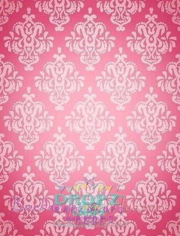 Backdrop - Damask Princess