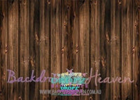 Backdrop - Dark Wooden Essential
