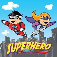 Backdrop - Daytime Superhero Cityscape Hero's

