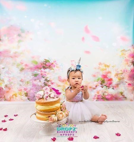 Backdrop - Delicate Floral Portrait 1