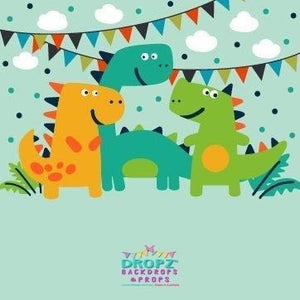 Backdrop - Dinosaur Party