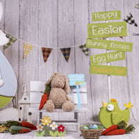 Backdrop - Easter Custom Text Sign