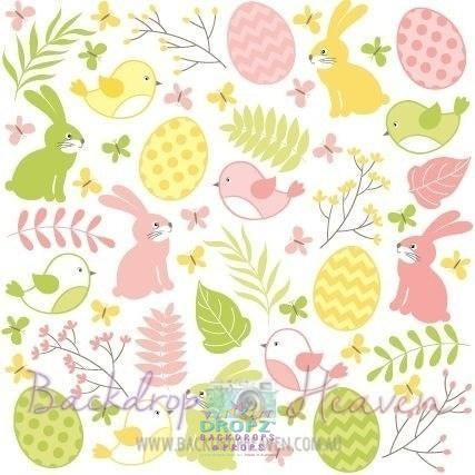 Backdrop - Easter Vinyl Photography Backdrop-11