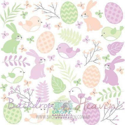 Backdrop - Easter Vinyl Photography Backdrop-12