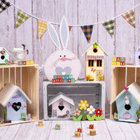 Backdrop - Easter Wooden Crates