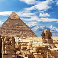 Backdrop - Egyptian Pyramids Sphinx Background
