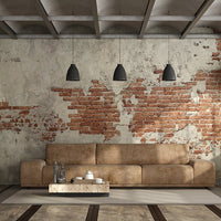 Backdrop - Exposed Brick Wall Interior Home Office