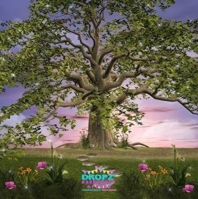 Backdrop - Fairy Fantasy Tree