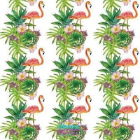 Backdrop - Flamingo Garden