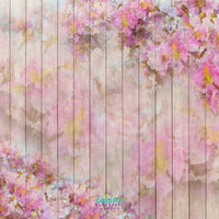 Backdrop - Floral Planks