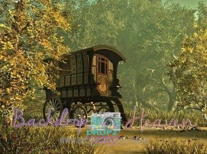 Backdrop - Forest Wagon