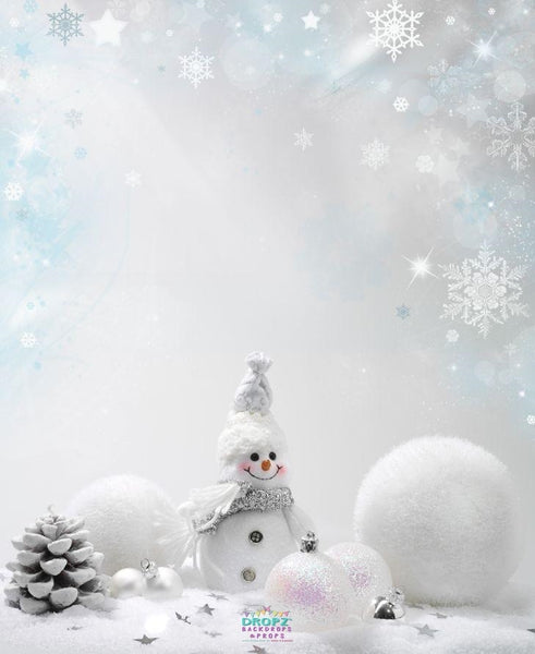 Backdrop - Frosty Snowman