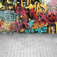Backdrop - Graffiti & Brick