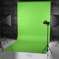 Backdrop - Green Screen Chroma Key Vinyl Backdrop