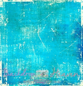 Backdrop - Grungy Blue Canvas